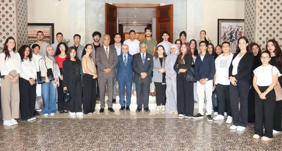 صورة النشاط طلبة من الجامعة الدولية للرباط في زيارة للمحكمة