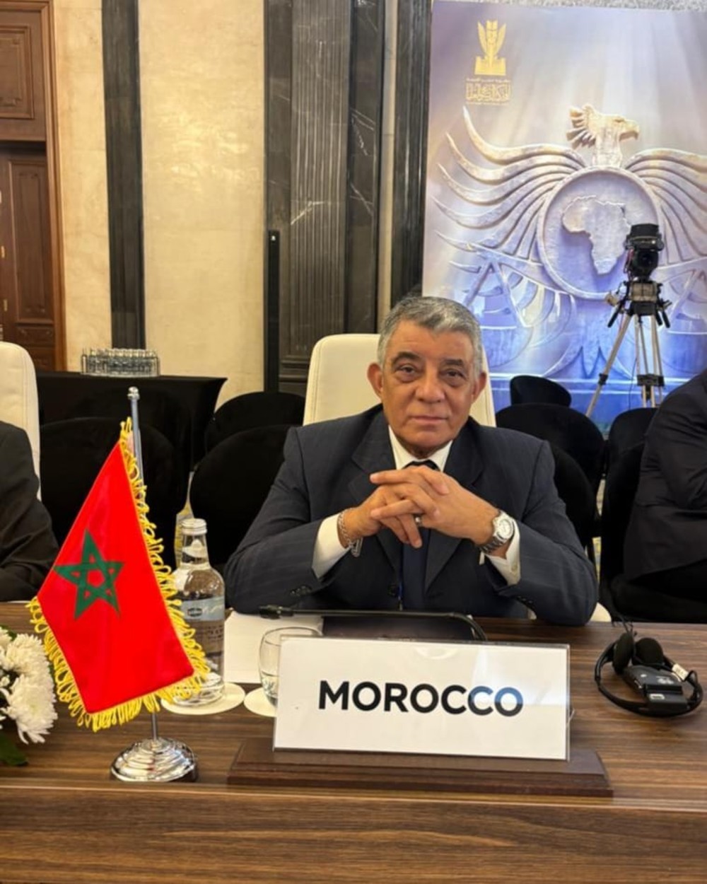 صورة النشاط مشاركة رئيس المحكمة الدستورية في "اجتماع القاهرة التاسع رفيع المستوى"