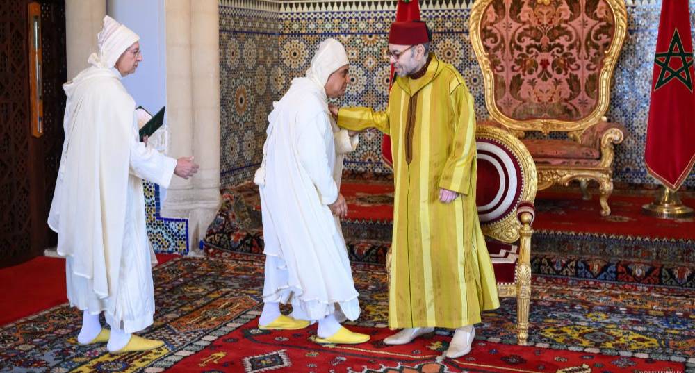 صورة النشاط جلالة الملك يستقبل الأعضاء المعينين بالمحكمة الدستورية