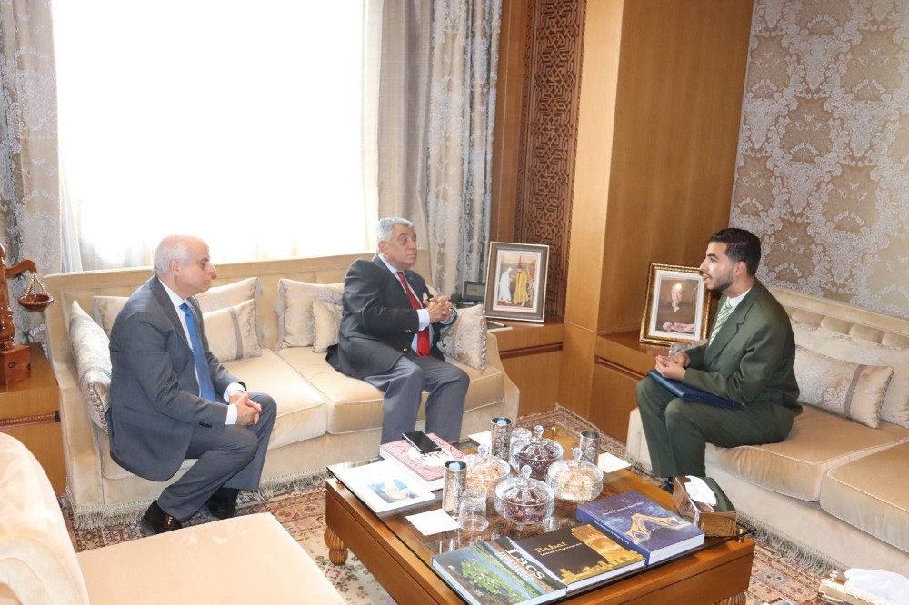 صورة النشاط المحكمة الدستورية تستقبل وفدا عن "النخبة المغربية للقادة الشباب"